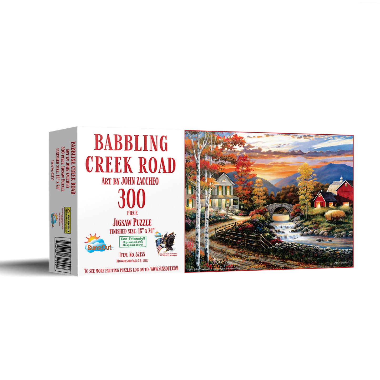 Babbling Creek Road - 300 Piece Jigsaw Puzzle