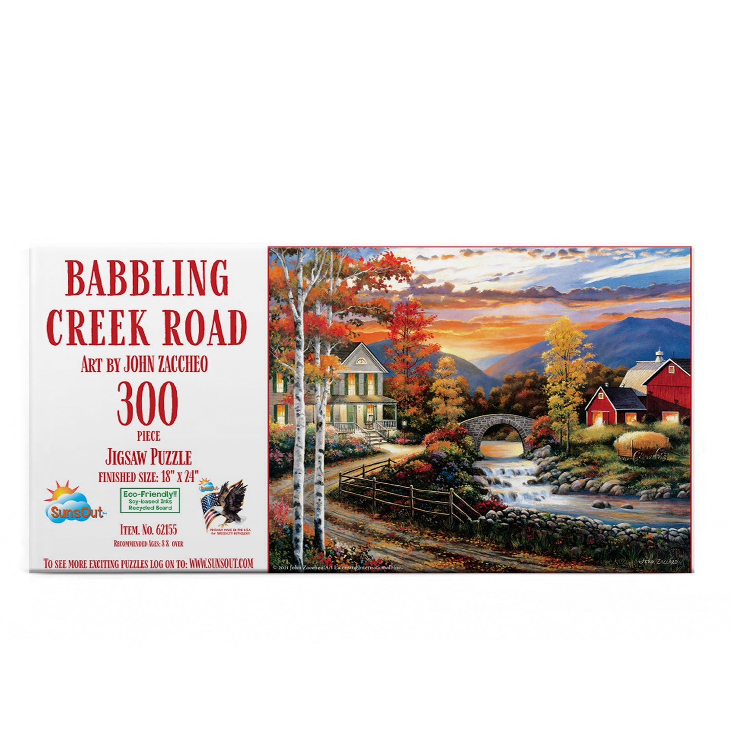 Babbling Creek Road - 300 Piece Jigsaw Puzzle