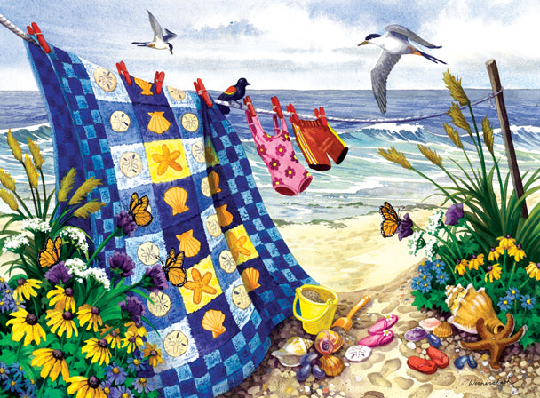 Seaside Summer (16) - 500 Large Piece Jigsaw Puzzle