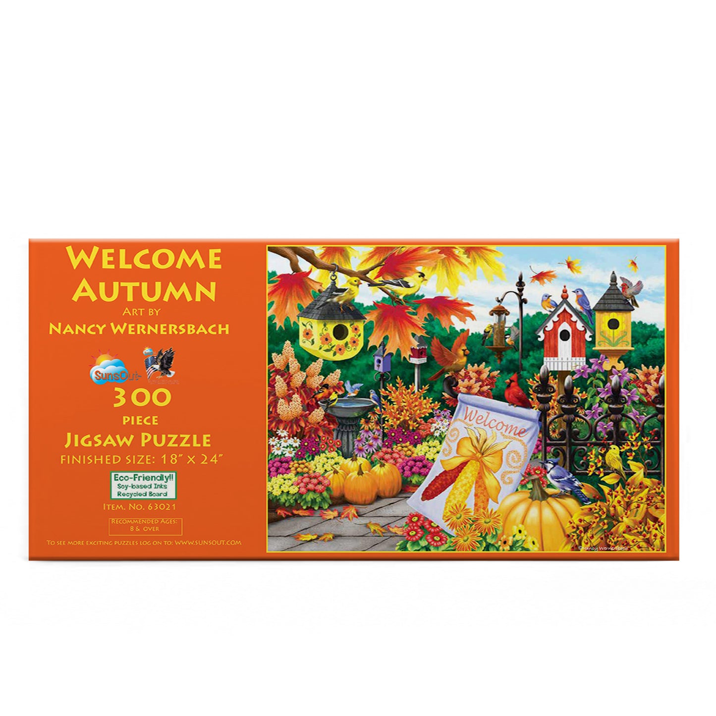 Welcome Autumn - 300 Piece Jigsaw Puzzle