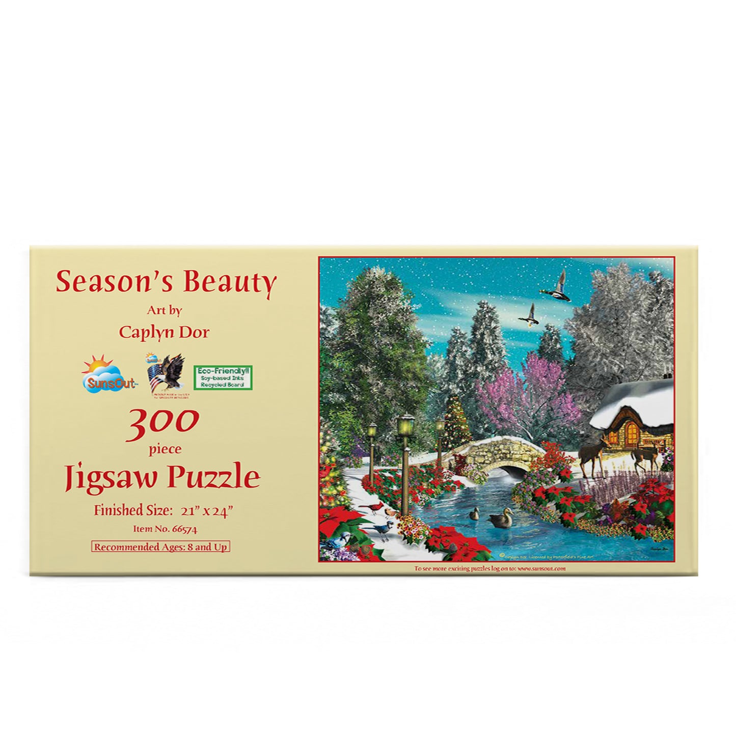 Season's Beauty - 300 Piece Jigsaw Puzzle