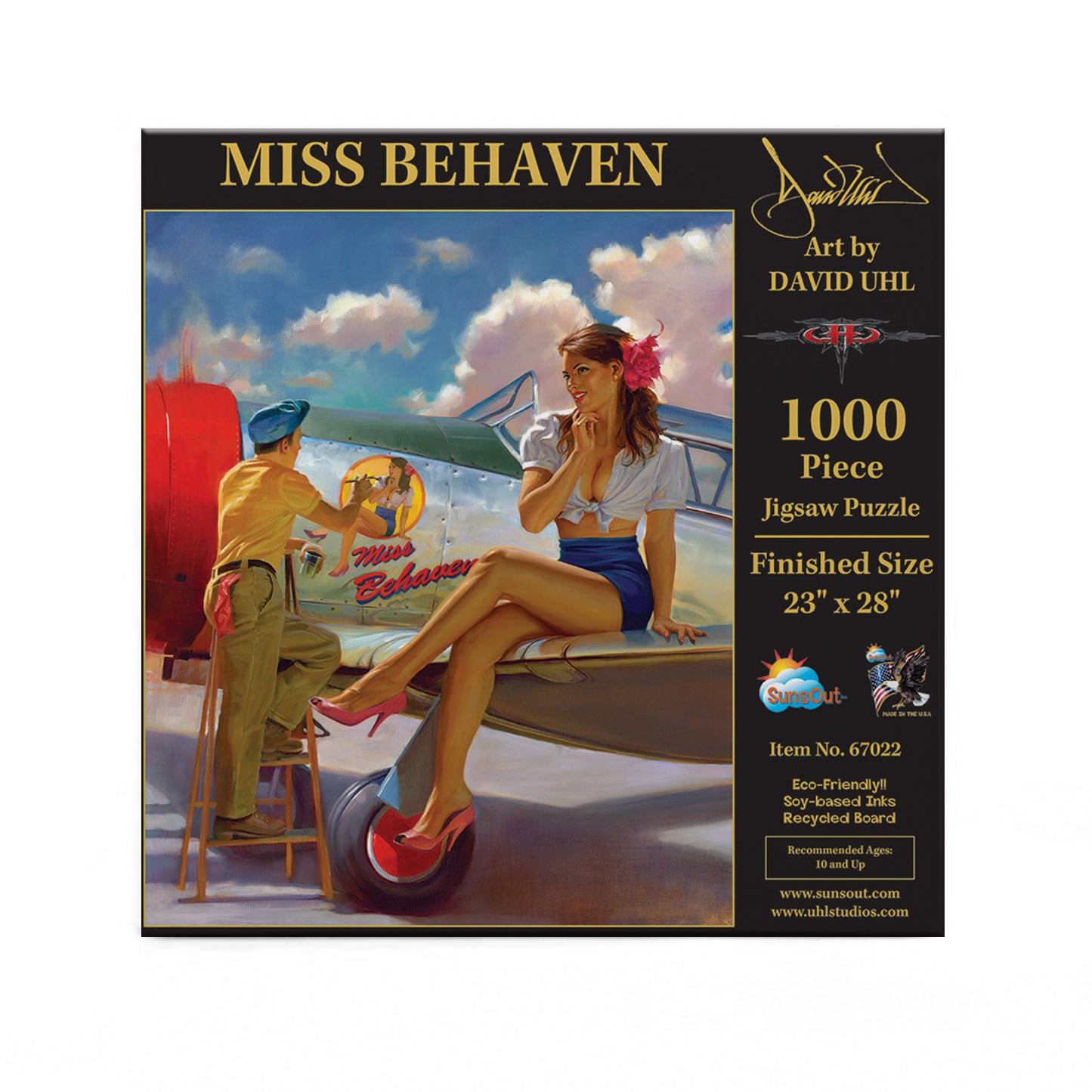 Miss Behavin - 1000 Piece Jigsaw Puzzle