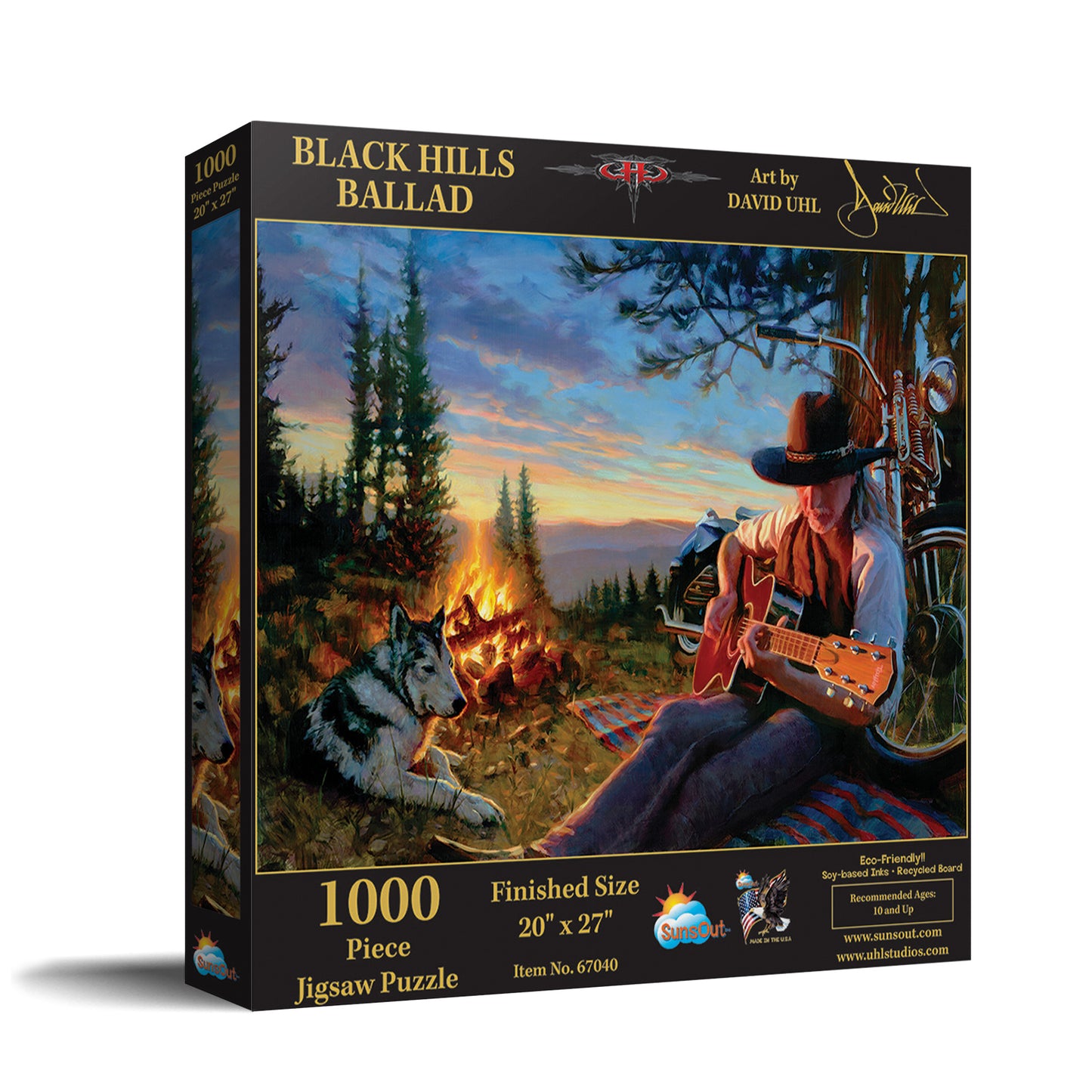 Black Hills Ballad - 1000 Piece Jigsaw Puzzle