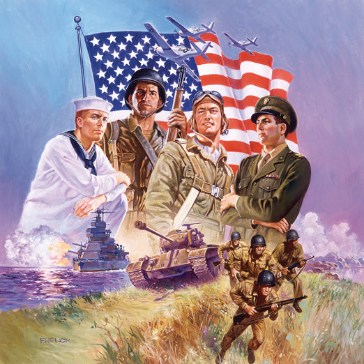 The Armed Forces - 500 Piece Jigsaw Puzzle