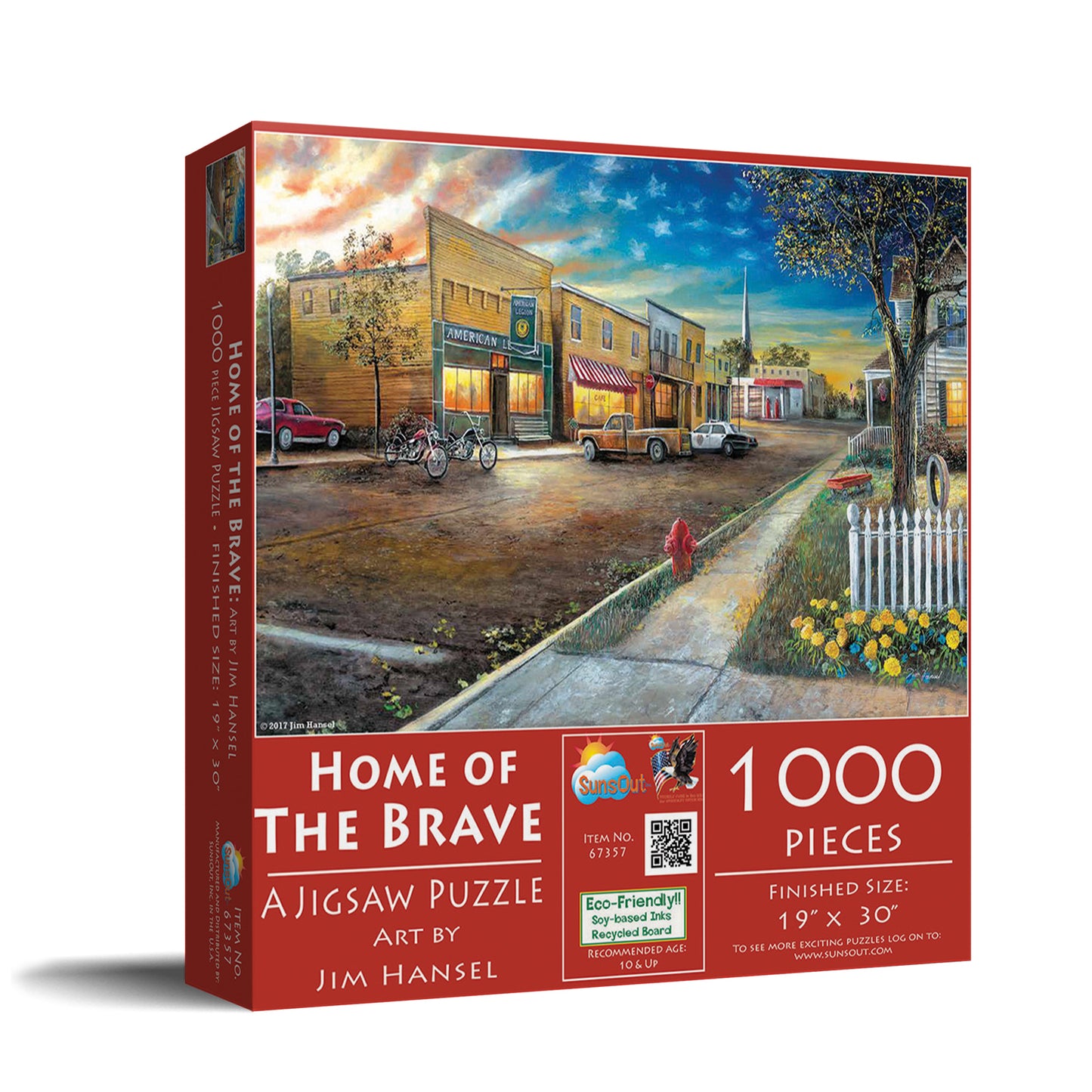 Home of the Brave - 1000 Piece Jigsaw Puzzle