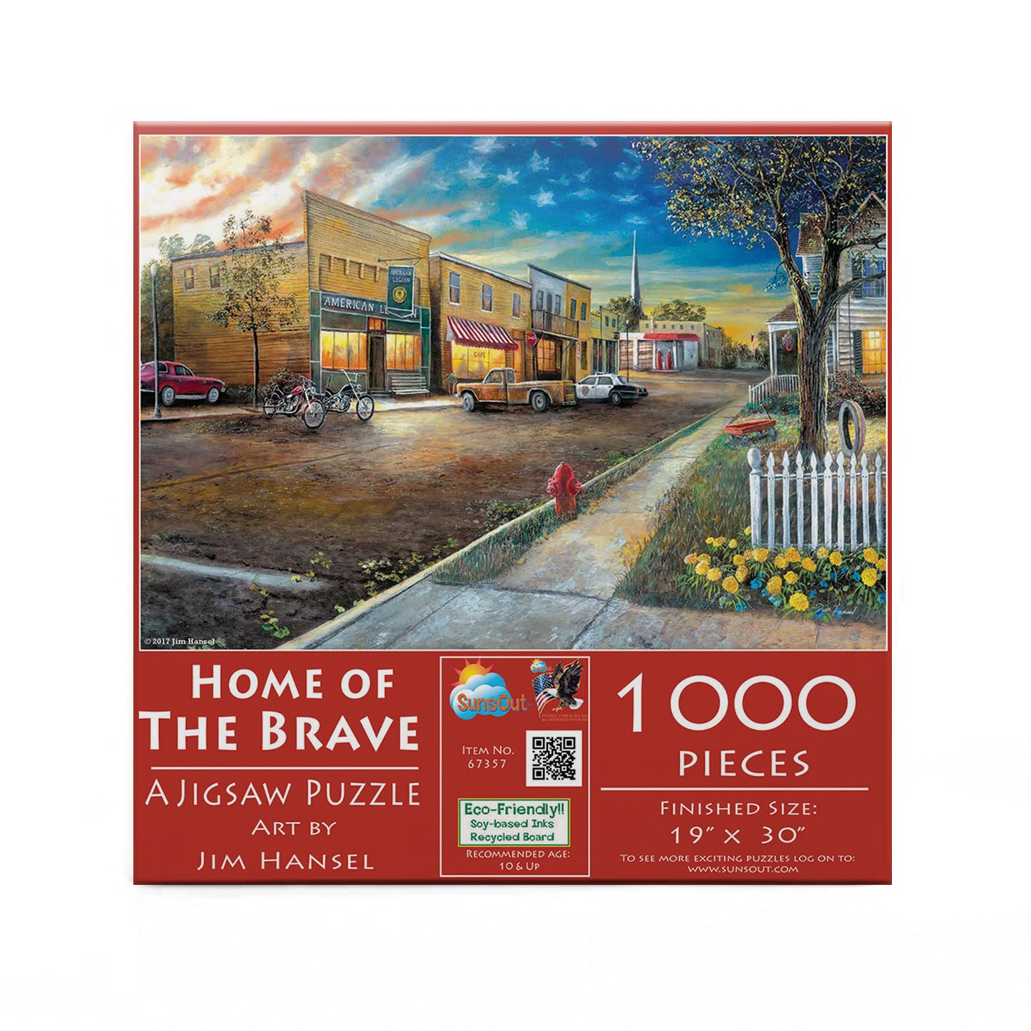 Home of the Brave - 1000 Piece Jigsaw Puzzle