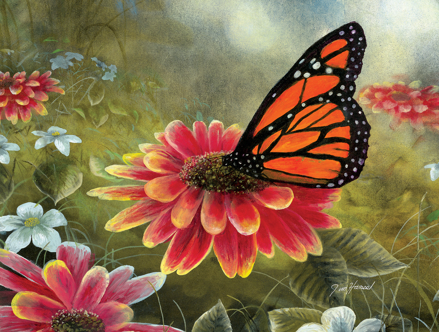 Monarch Butterfly - 500 Piece Jigsaw Puzzle