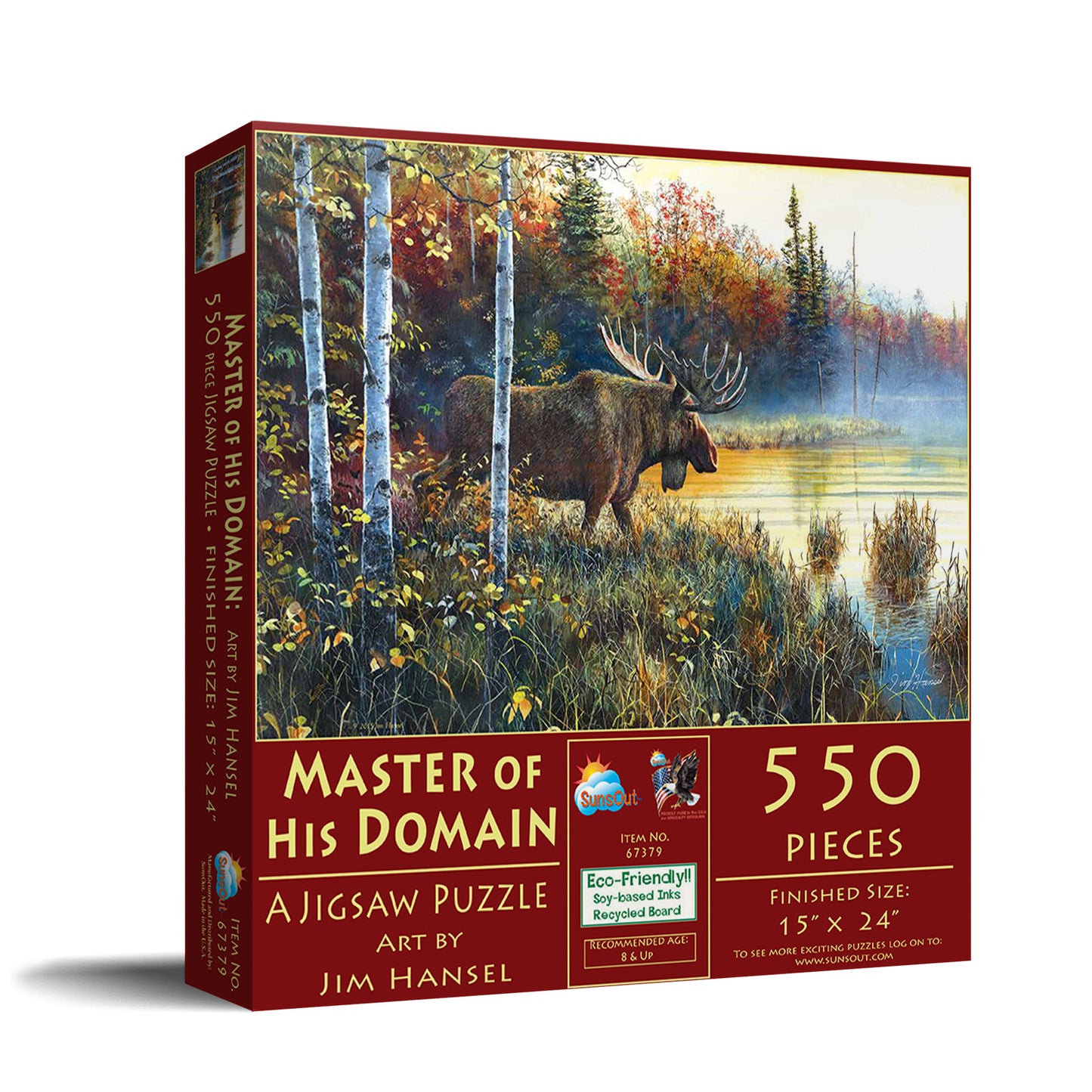 Master of His Domain - 550 Piece Jigsaw Puzzle