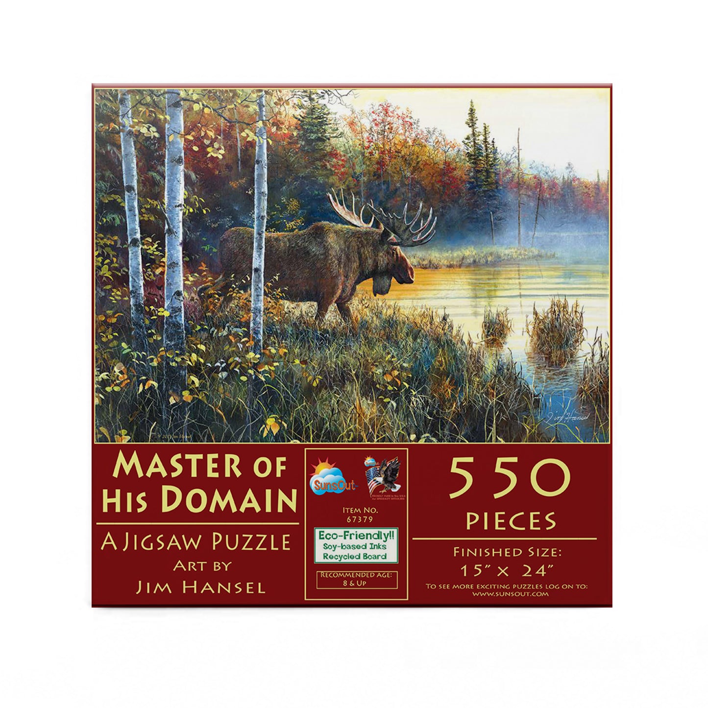 Master of His Domain - 550 Piece Jigsaw Puzzle