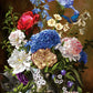 Bouquet in Blue - 1000 Piece Jigsaw Puzzle