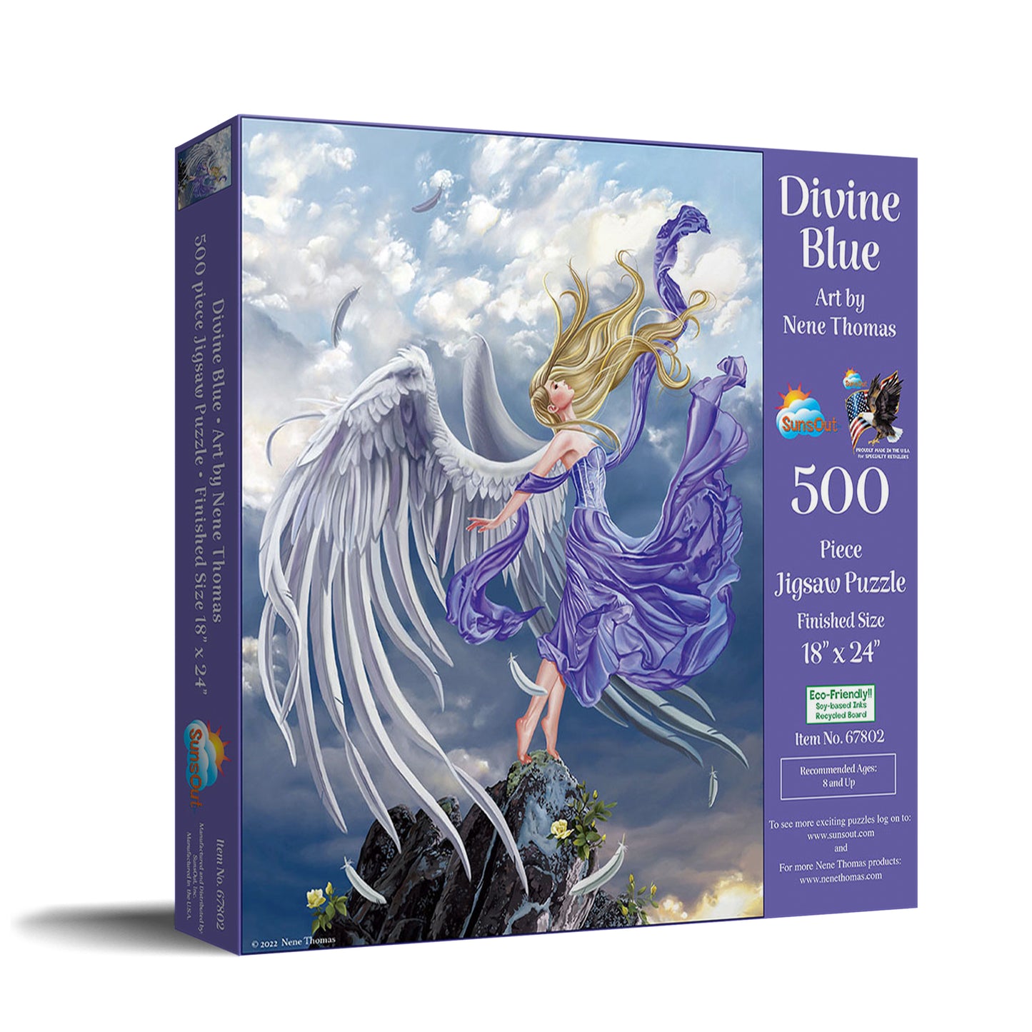 Divine Blue 500 - 500 Piece Jigsaw Puzzle