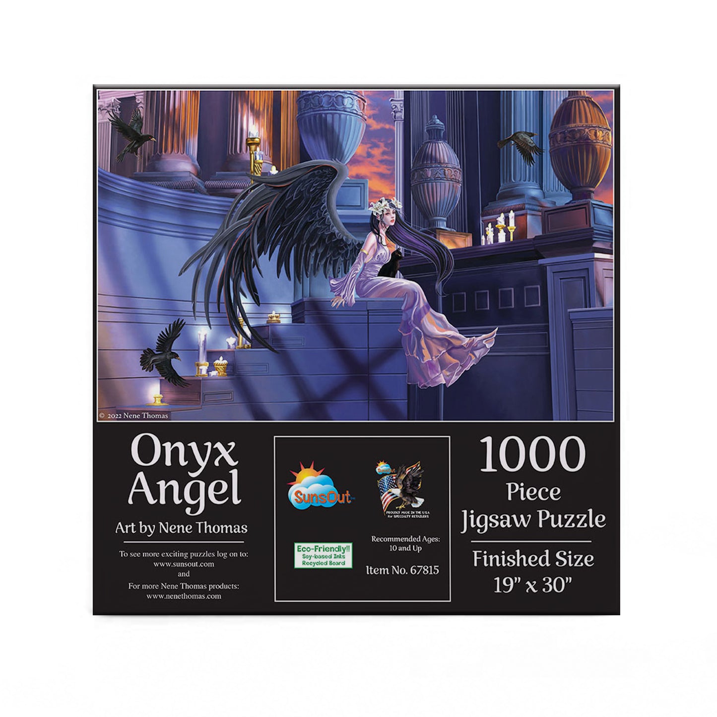 Onyx Angel1000 - 1000 Piece Jigsaw Puzzle