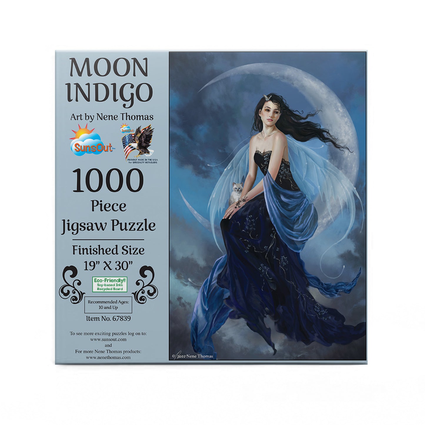 Moon Indigo 1000 - 1000 Piece Jigsaw Puzzle