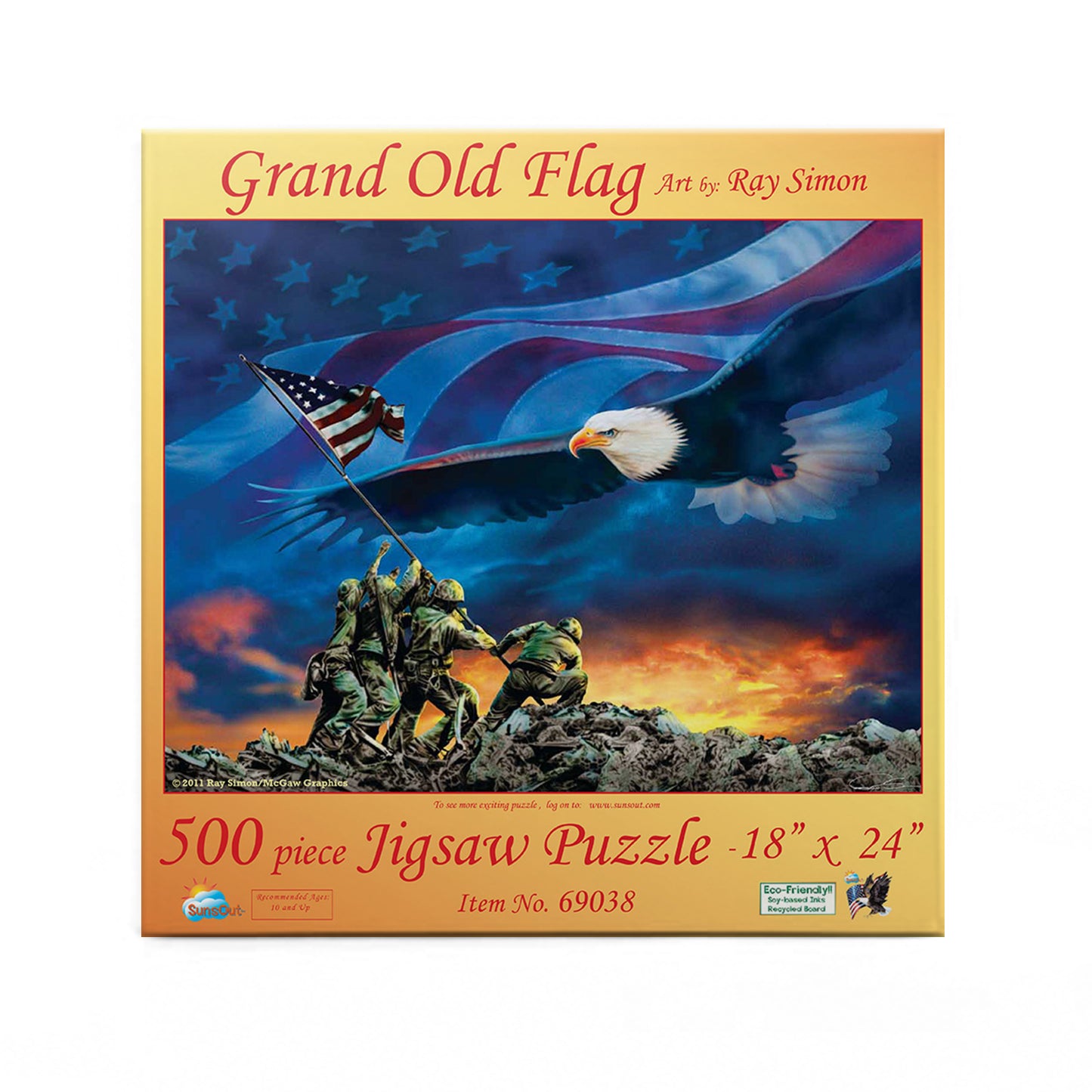 Grand Old Flag(16) - 500 Piece Jigsaw Puzzle