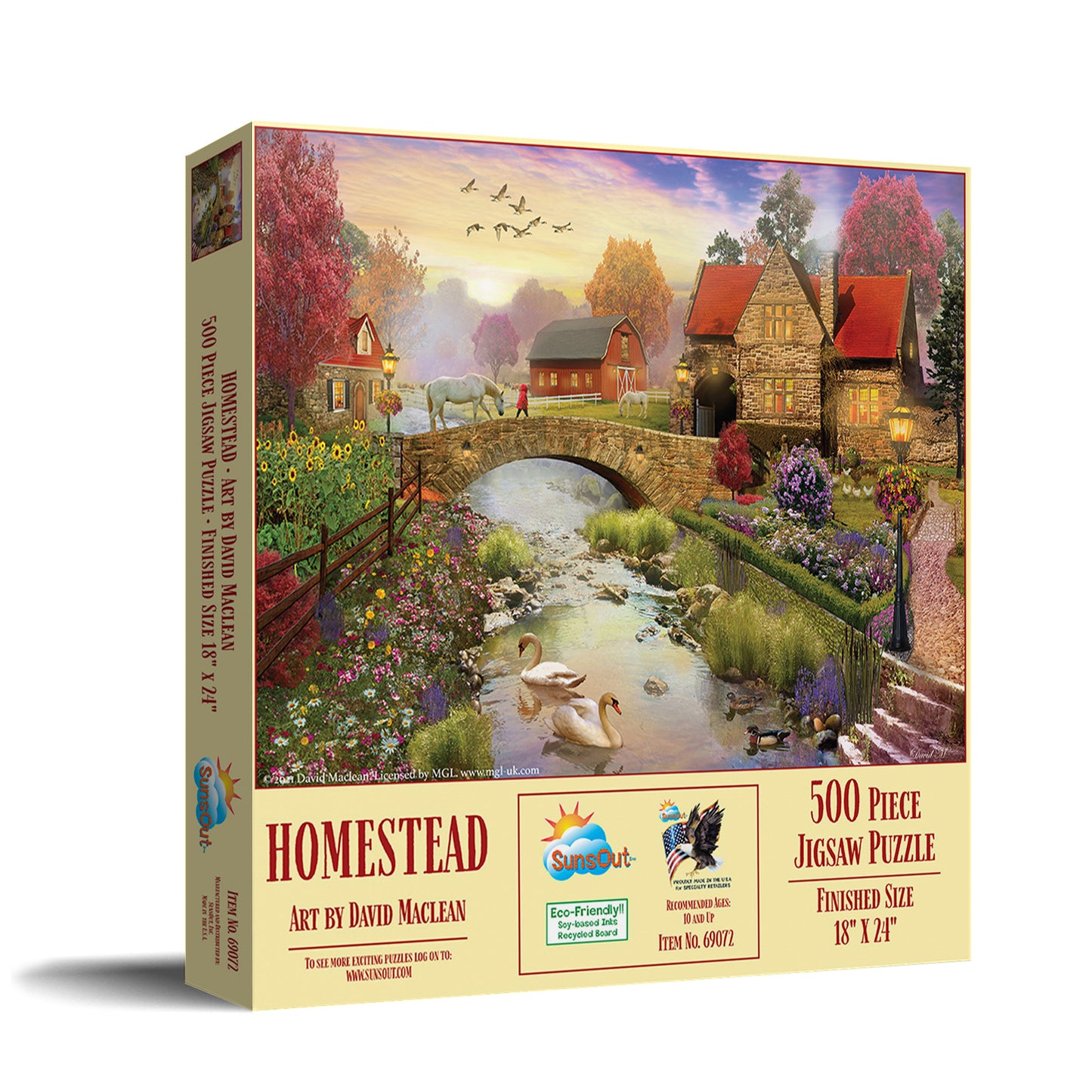 Homestead - 500 Piece Jigsaw Puzzle