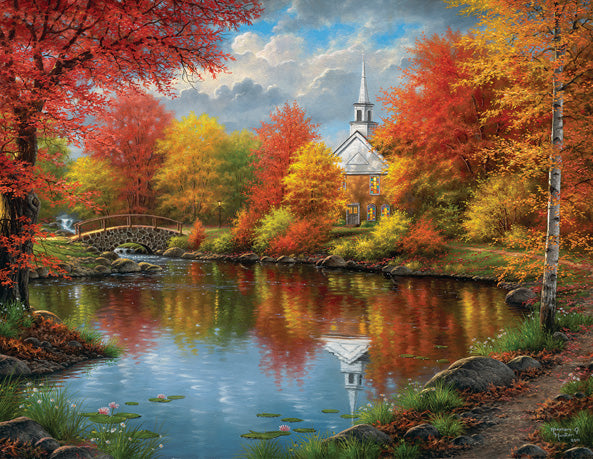 Autumn Tranquility - 1000 Large Piece Jigsaw Puzzle