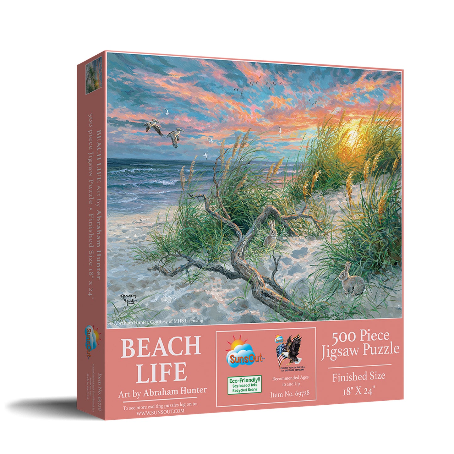 Beach Life - 500 Piece Jigsaw Puzzle