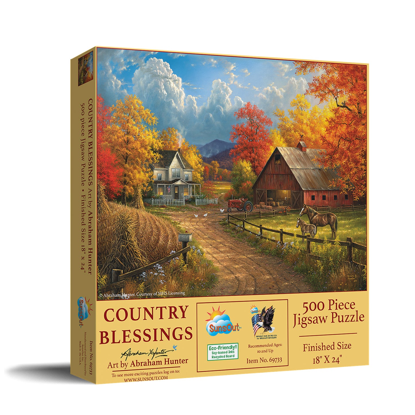 Country Blessings - 500 Piece Jigsaw Puzzle