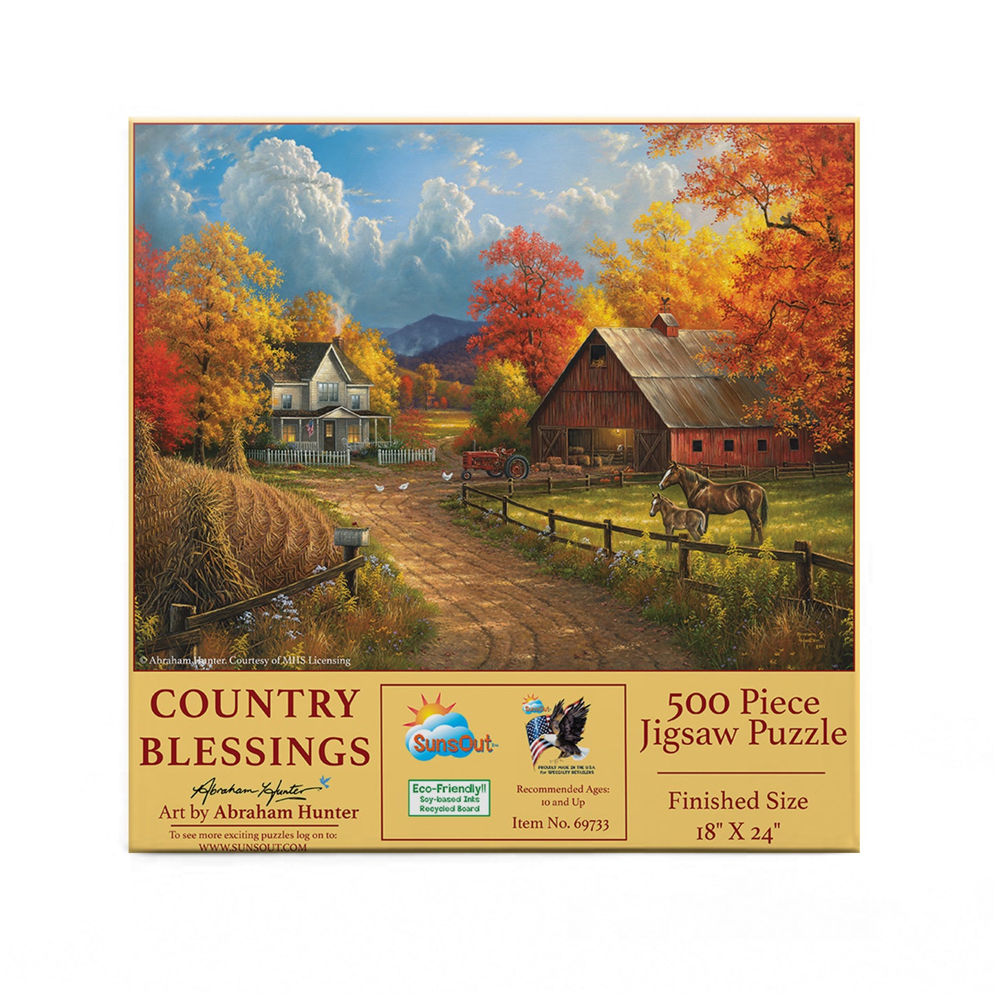 Country Blessings - 500 Piece Jigsaw Puzzle