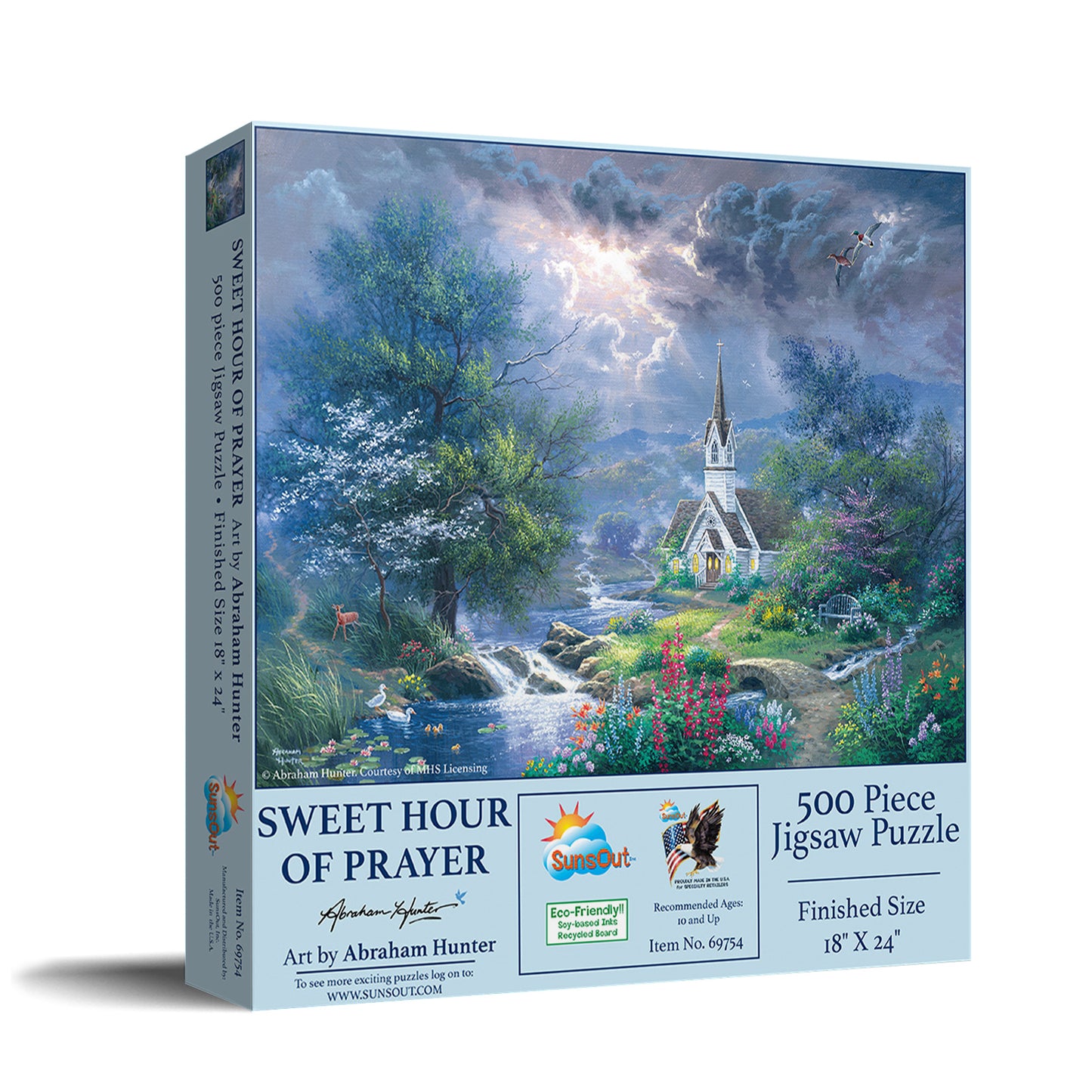 Sweet Hour of Prayer - 500 Piece Jigsaw Puzzle