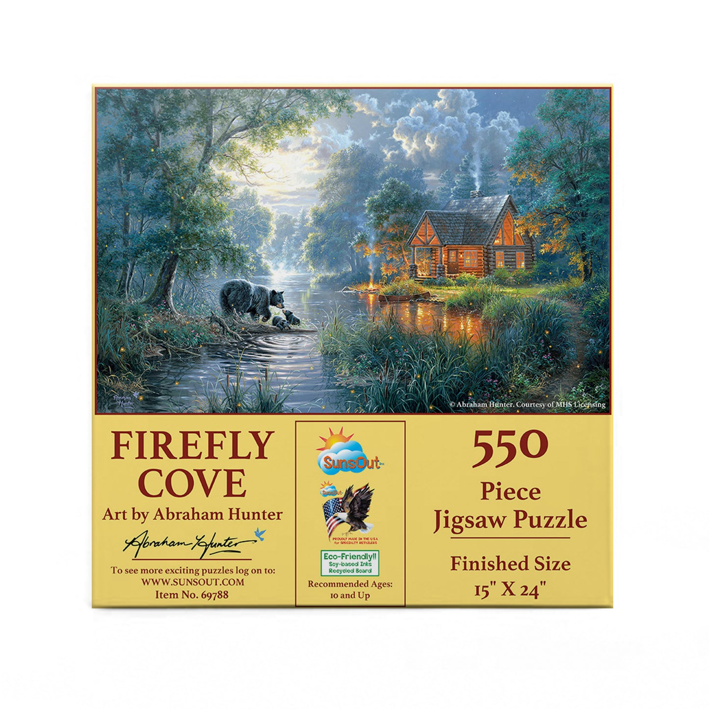 Firefly Cove - 550 Piece Jigsaw Puzzle