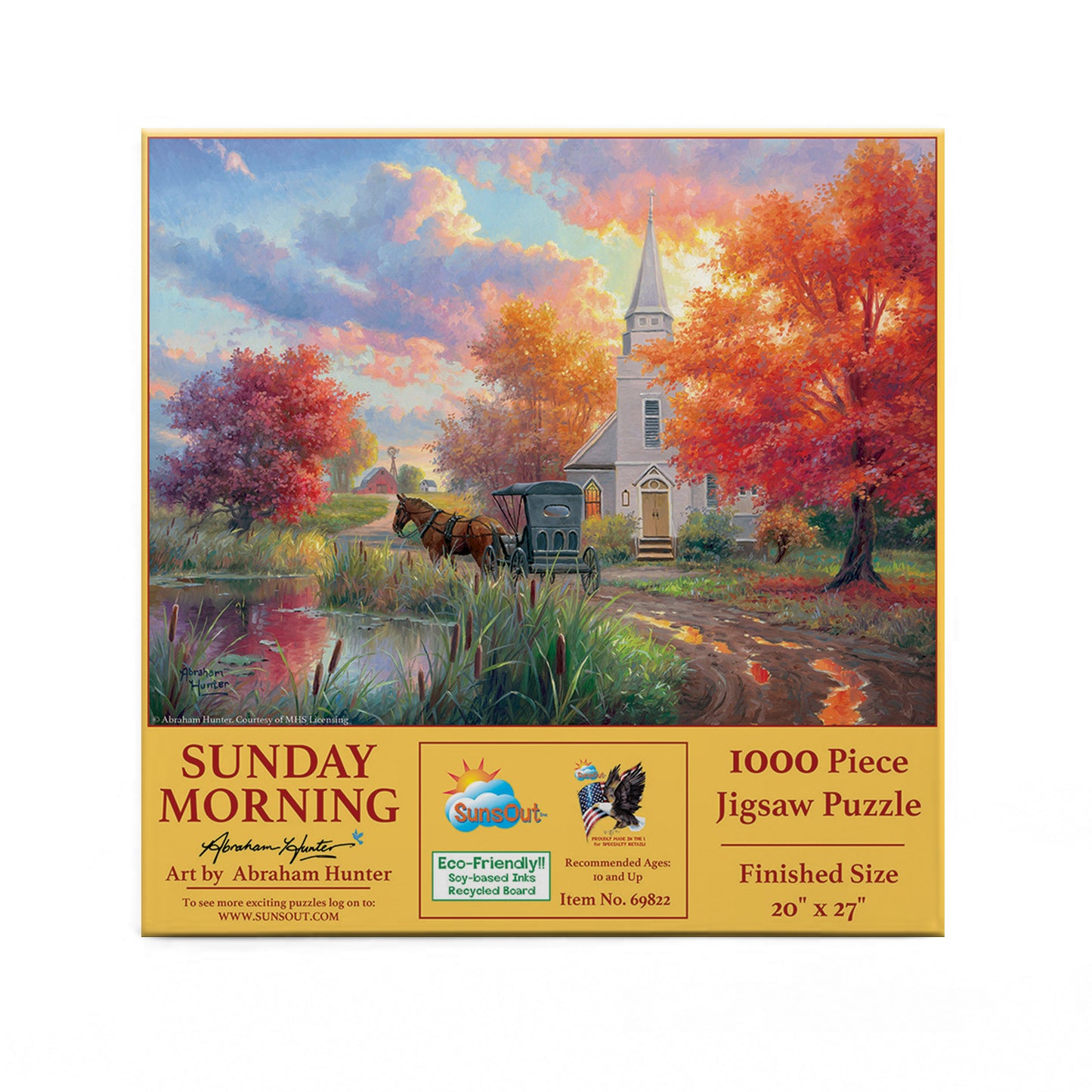 Sunday Morning - 1000 Piece Jigsaw Puzzle