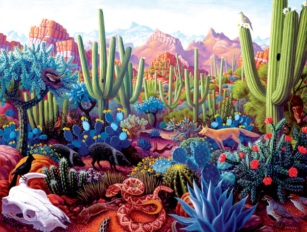 Cactusland - 1000 Piece Jigsaw Puzzle