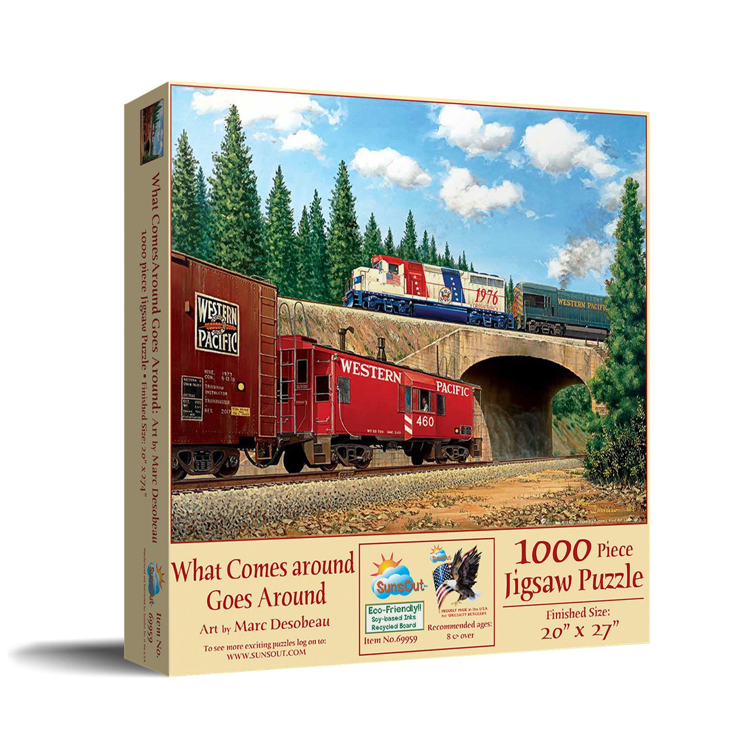 What Comes Around Goes Around - 1000 Piece Jigsaw Puzzle