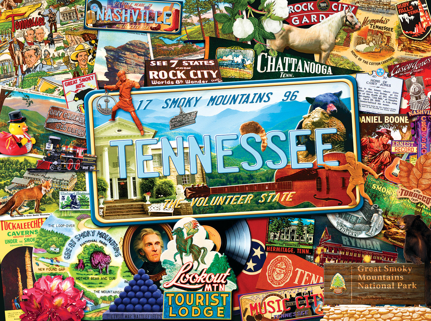Tennessee - 1000 Piece Jigsaw Puzzle