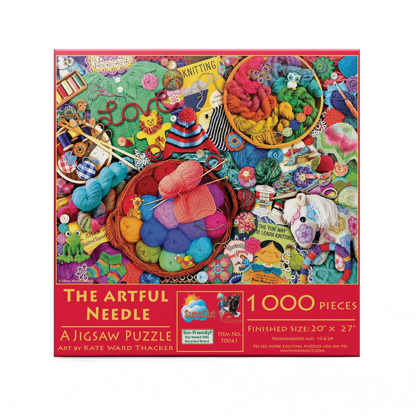 The Artful Needle - 1000 Piece Jigsaw Puzzle