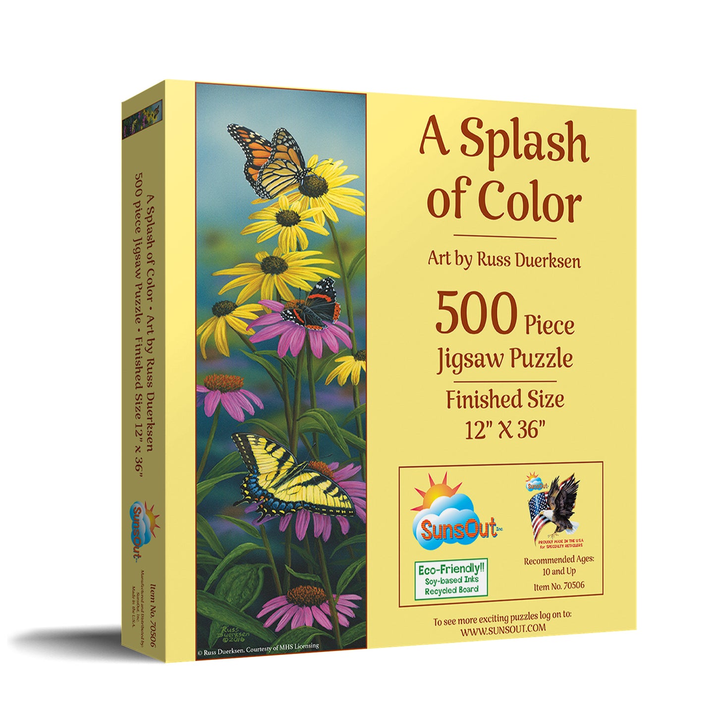 Splash of Color - 500 Piece Jigsaw Puzzle