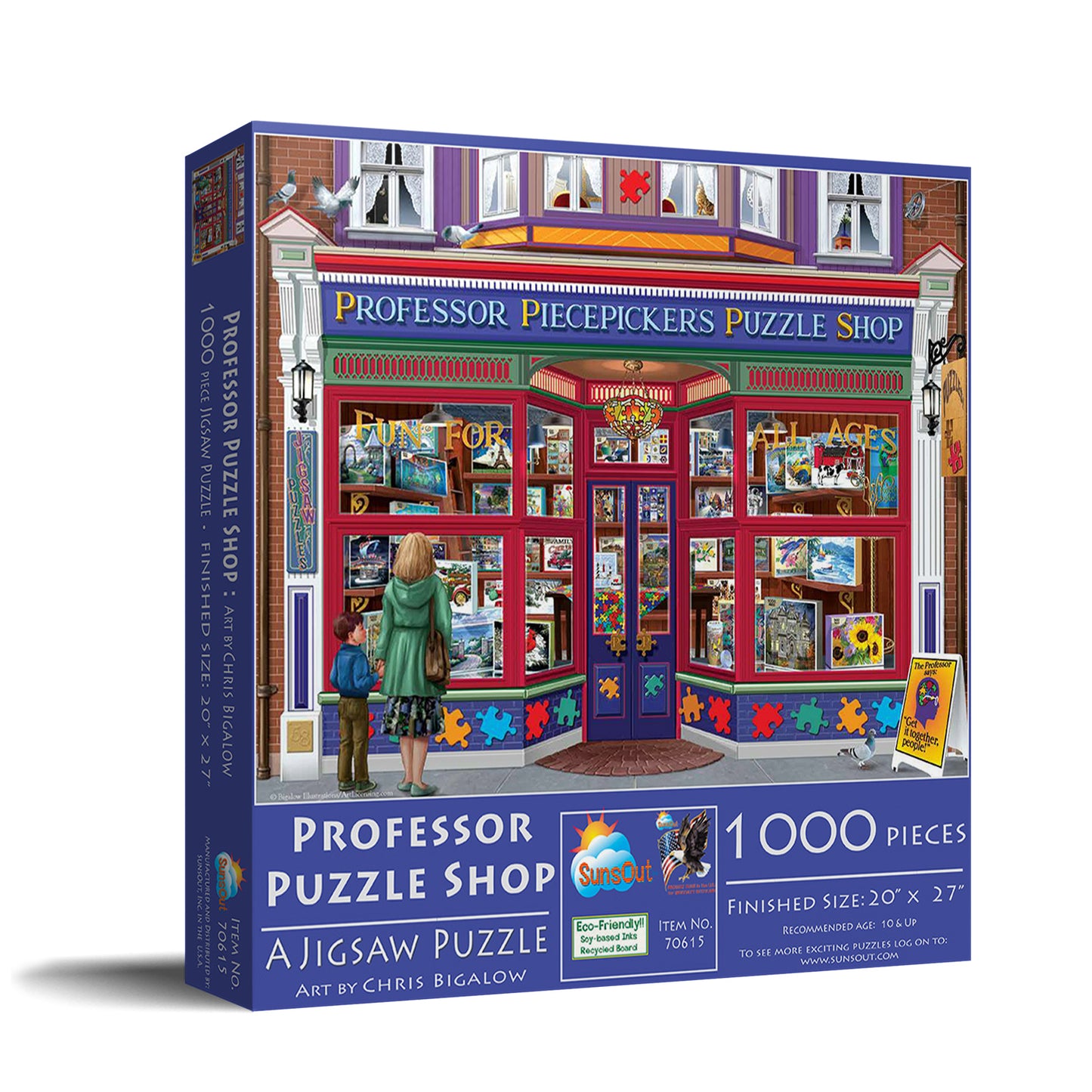 Professor Puzzle Shop - 1000 Piece Jigsaw Puzzle