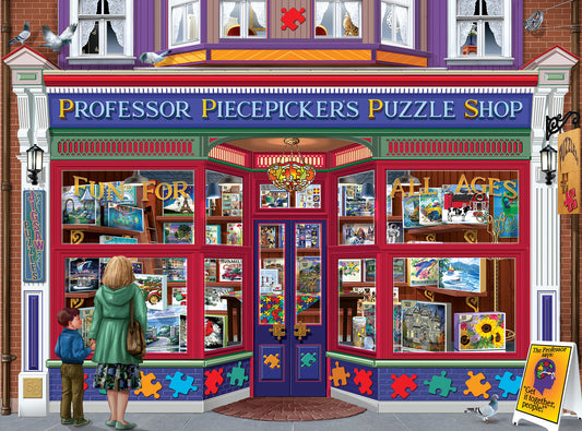 Professor Puzzle Shop - 1000 Piece Jigsaw Puzzle