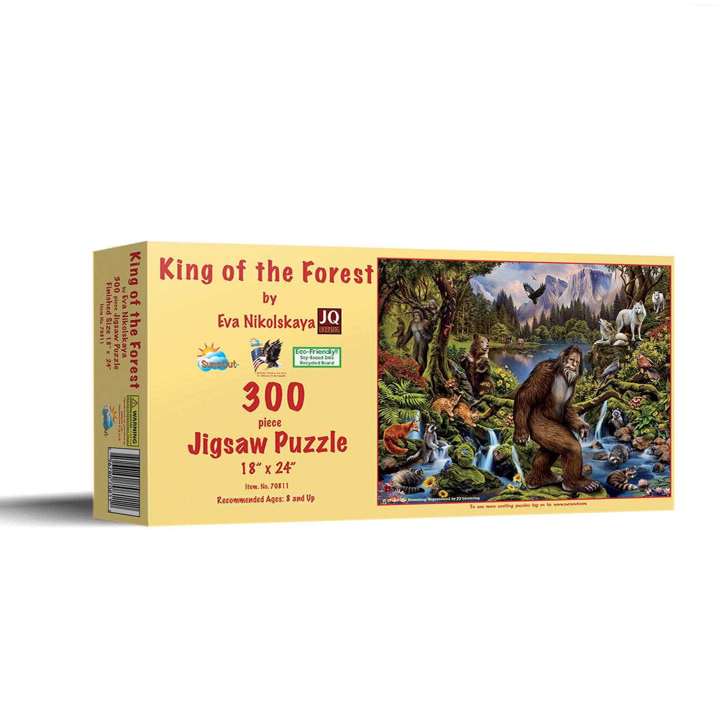 King of the Forest - 300 Piece Jigsaw Puzzle