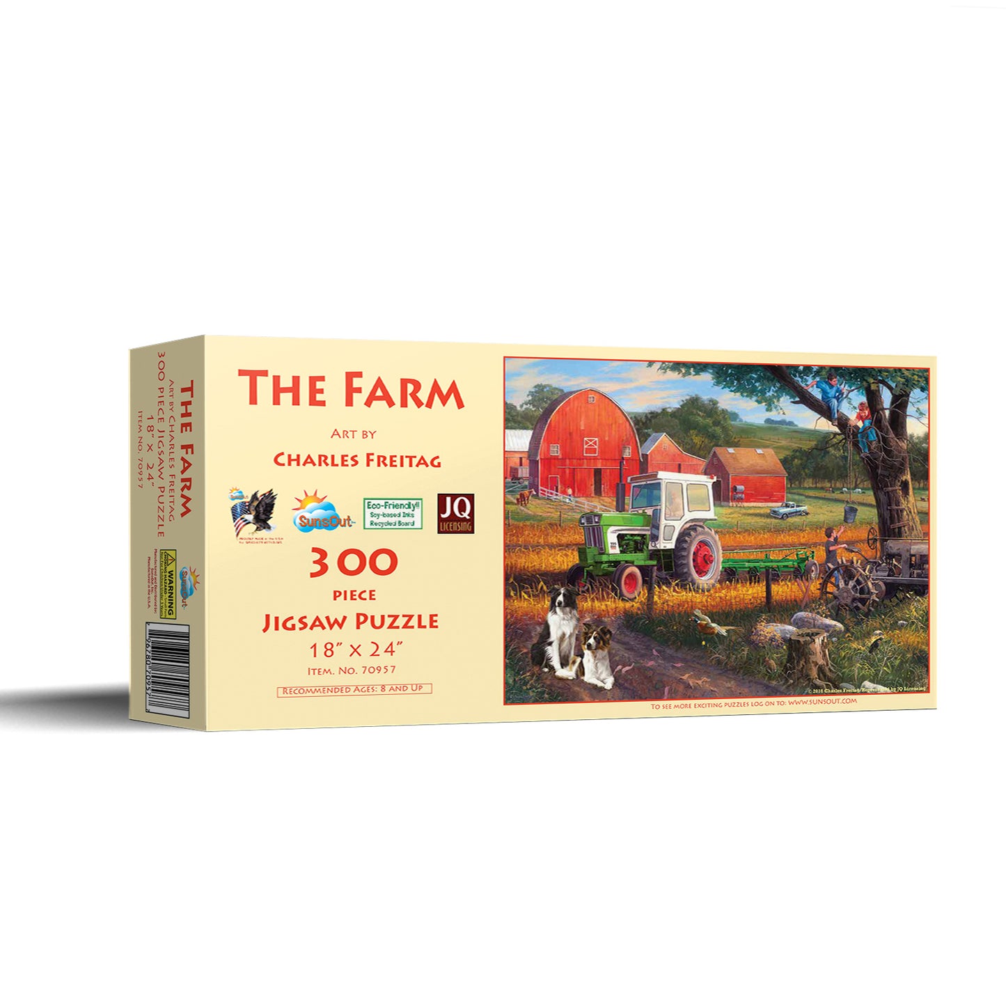 The Farm - 300 Piece Jigsaw Puzzle