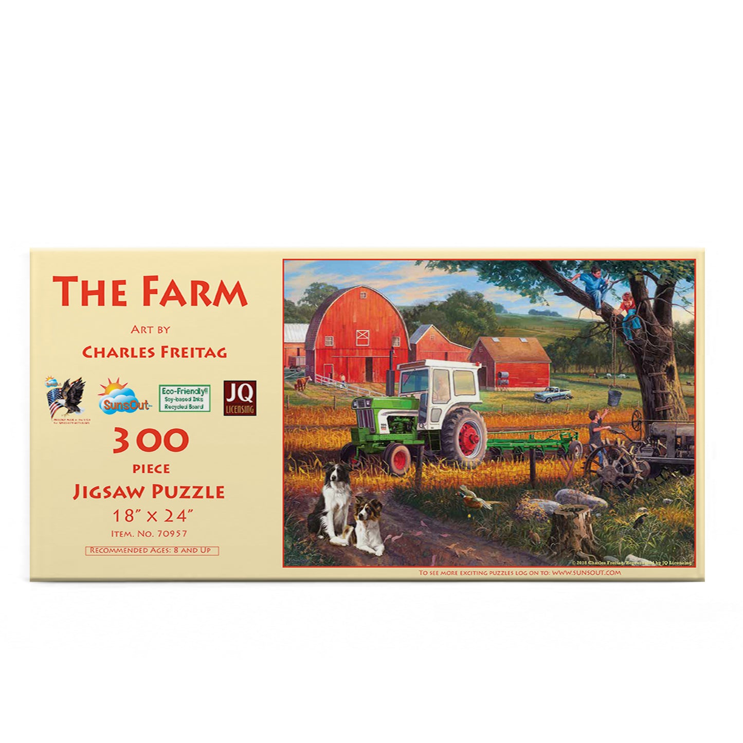 The Farm - 300 Piece Jigsaw Puzzle