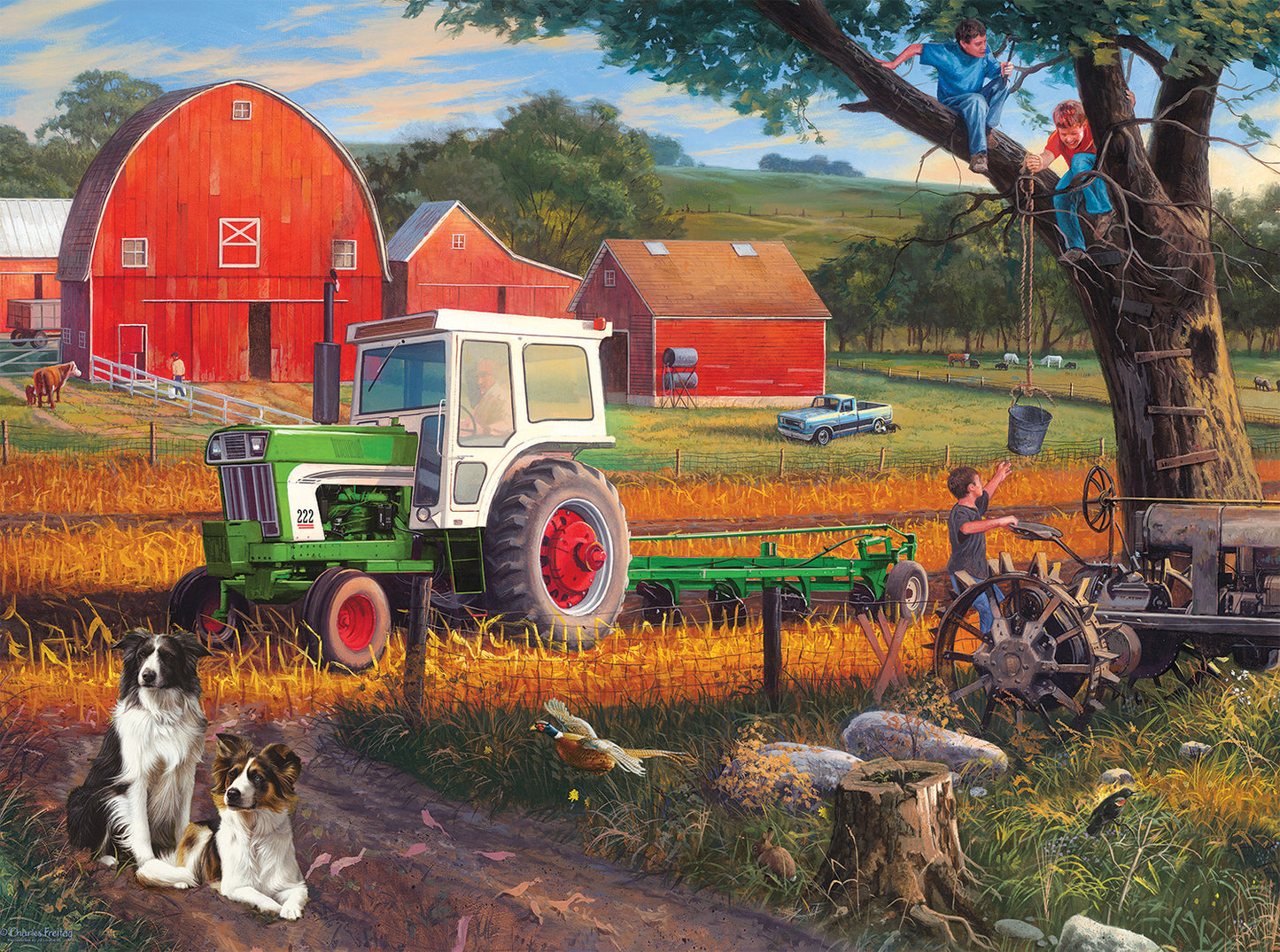 The Farm - 300 Piece Jigsaw Puzzle