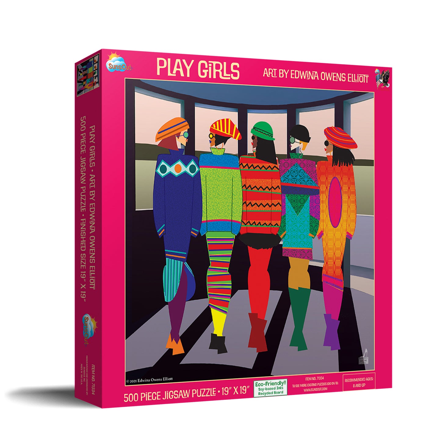 Play Girls - 500 Piece Jigsaw Puzzle
