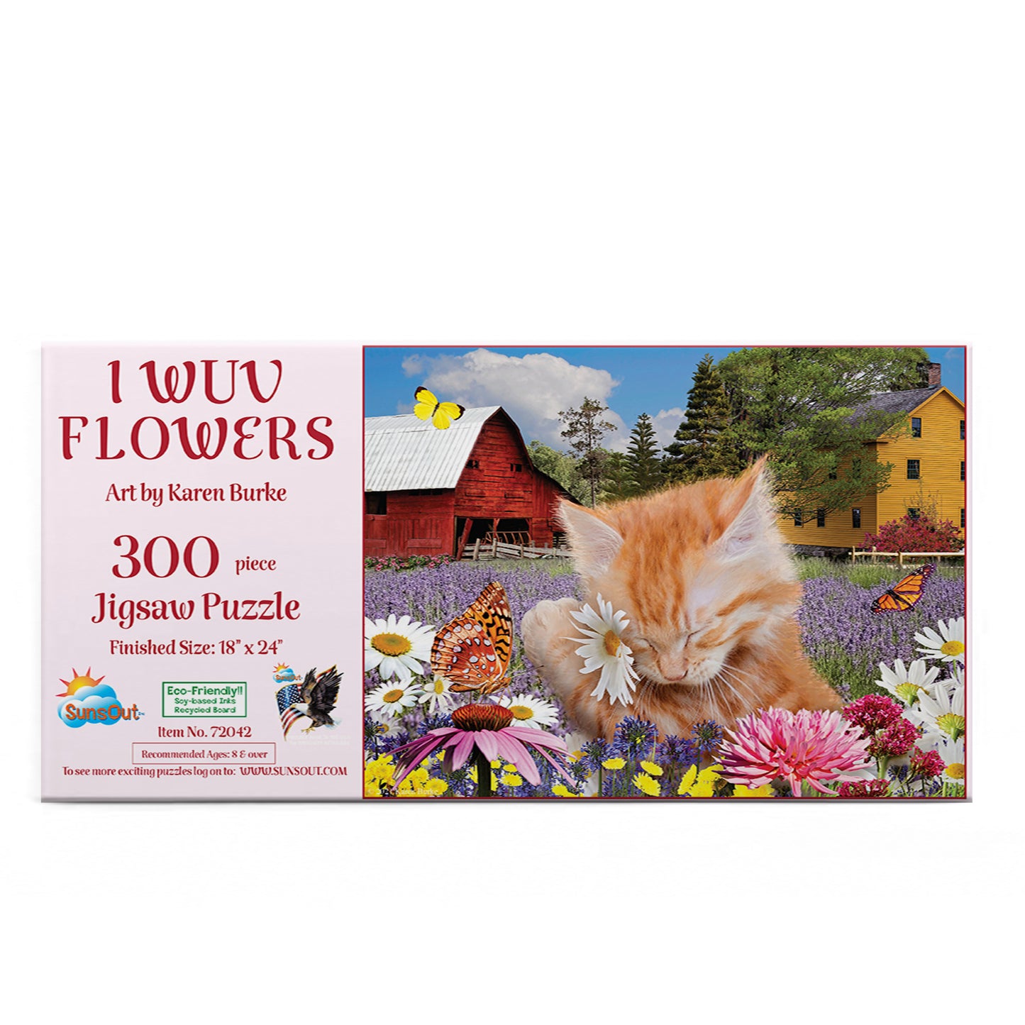 I Wuv Flowers - 300 Piece Jigsaw Puzzle
