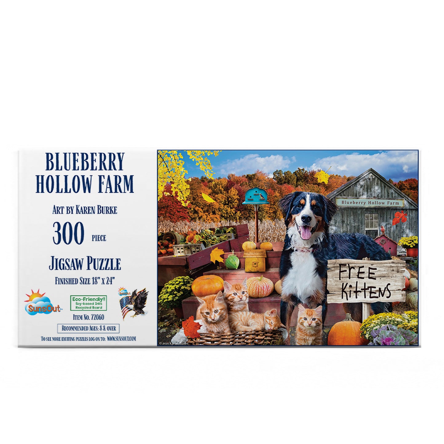 Blueberry Hollow Farm - 300 Piece Jigsaw Puzzle