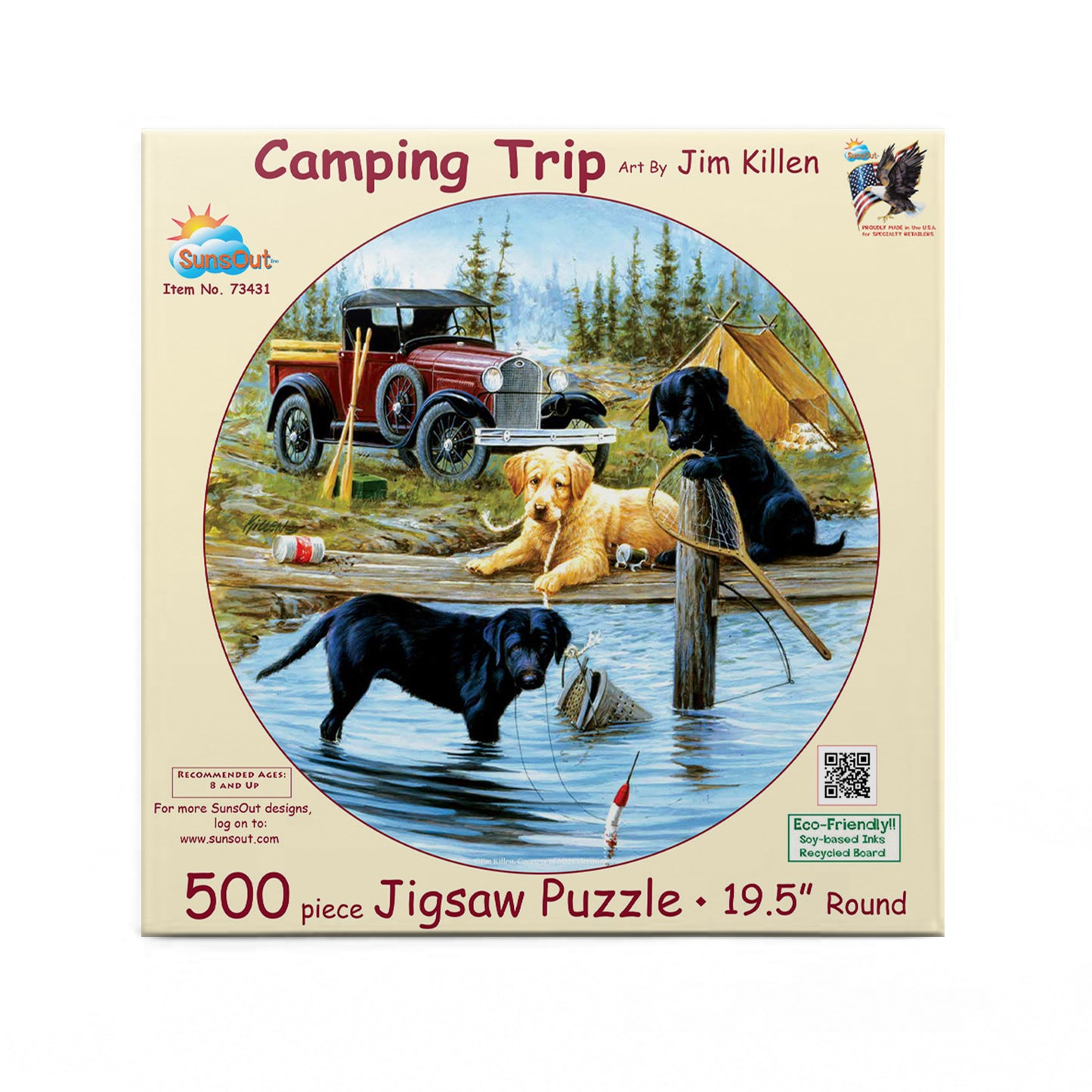 Camping Trip - 500 Piece Jigsaw Puzzle