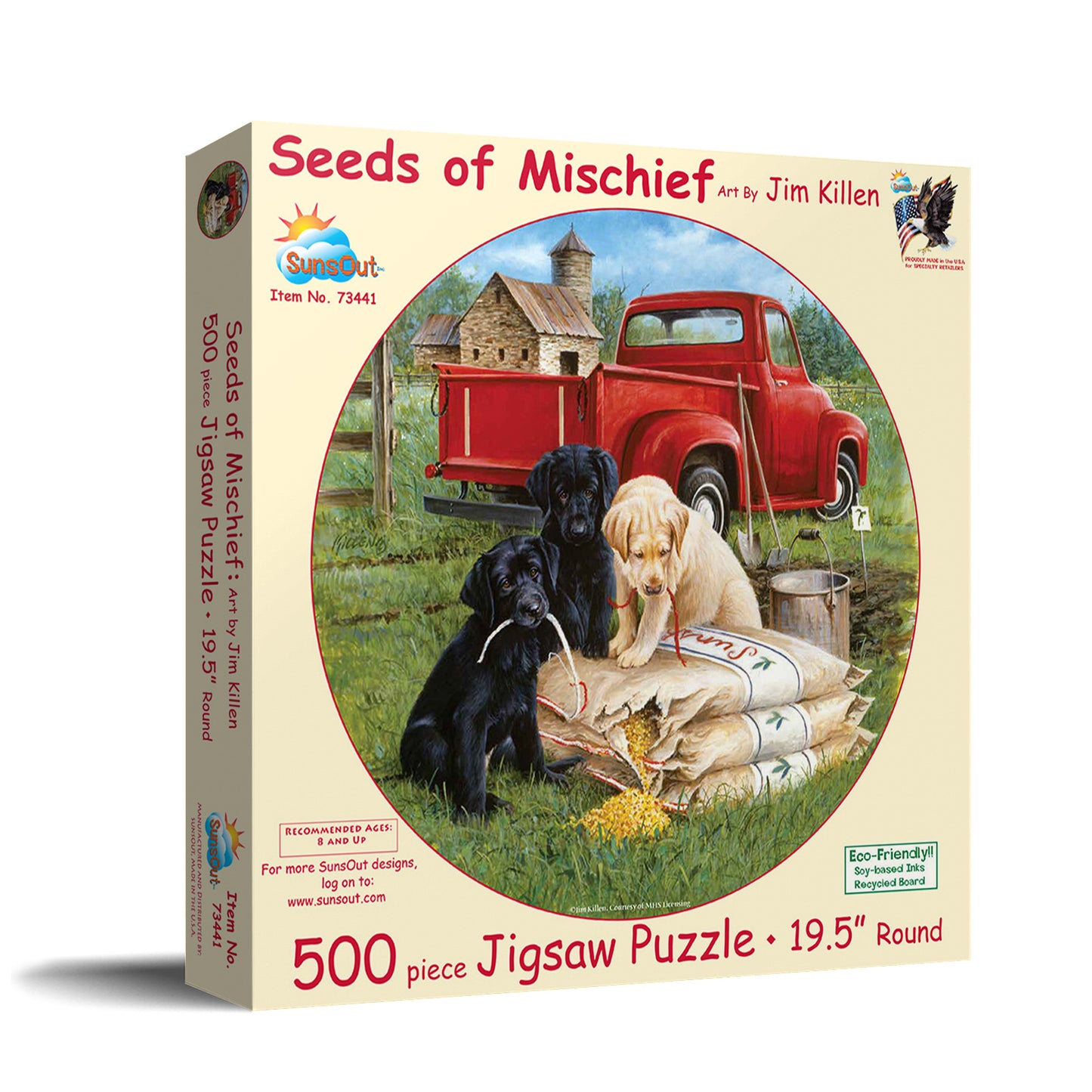 Seeds of Mischief - 500 Piece Jigsaw Puzzle