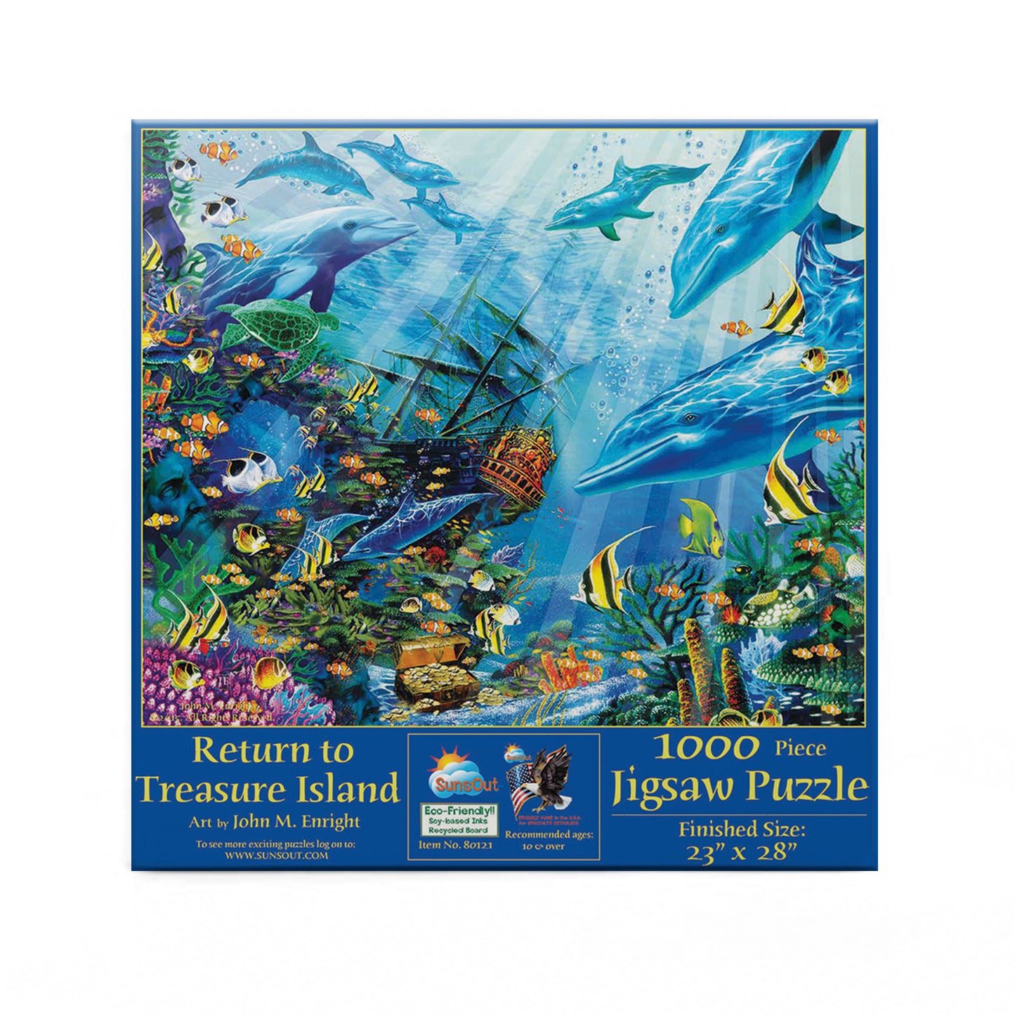 Return to Treasure Island - 1000 Piece Jigsaw Puzzle