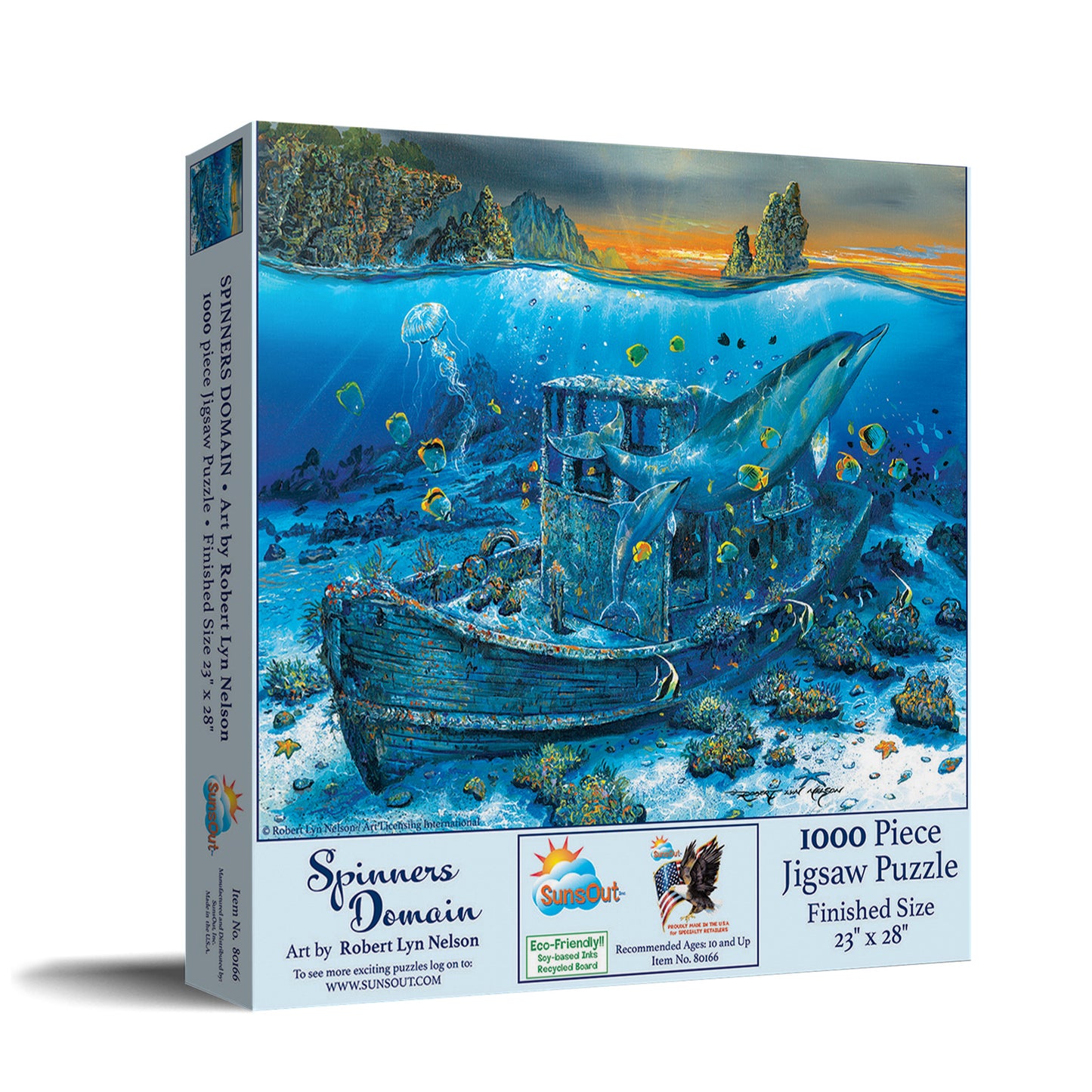 Spinners Domain - 1000 Piece Jigsaw Puzzle