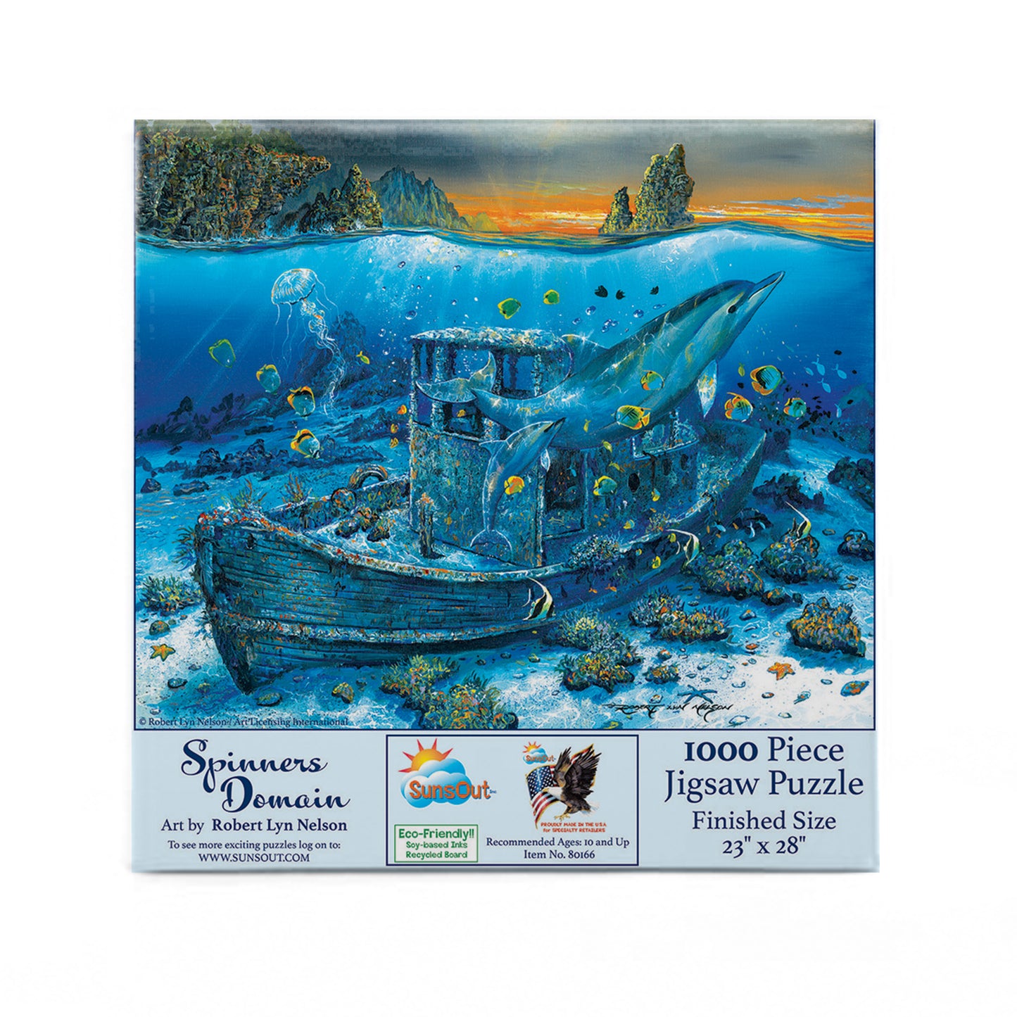 Spinners Domain - 1000 Piece Jigsaw Puzzle