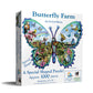 Butterfly Farm - Shaped 1000 Piece Jigsaw Puzzle