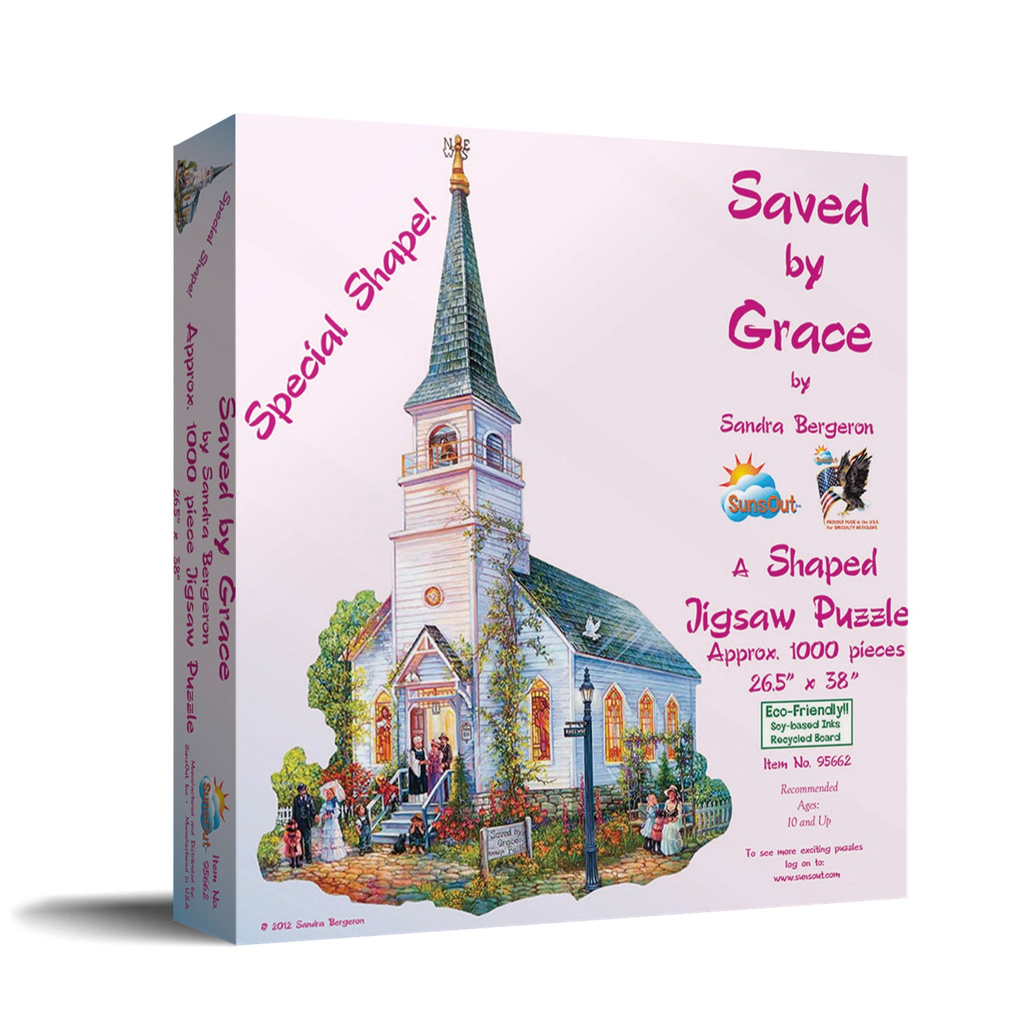 Saved by Grace - Shaped 1000 Piece Jigsaw Puzzle