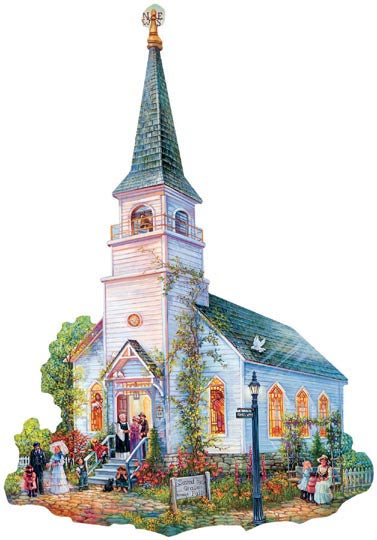 Saved by Grace - Shaped 1000 Piece Jigsaw Puzzle