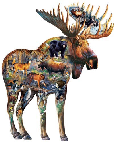 Walk on the Wild Side - Shaped 650 Piece Jigsaw Puzzle