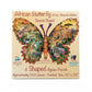 African Butterfly - Shaped 1000 Piece Jigsaw Puzzle